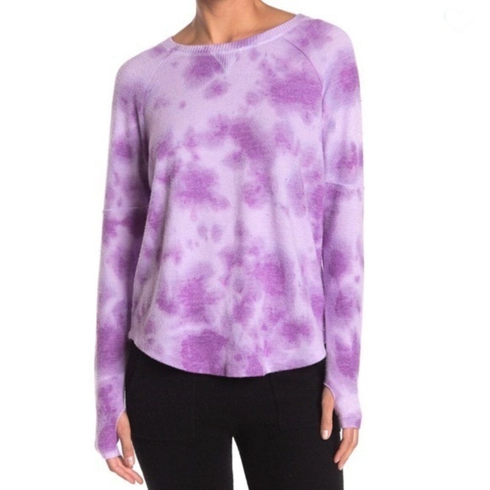 Theo and Spencer Thumbhole Tie-die pullover size M